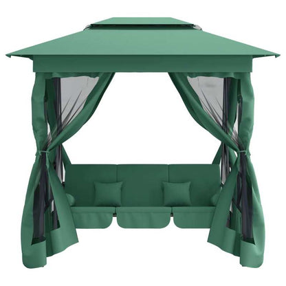 Schommelstoel – Hangstoel – Relaxstoel – Fauteuil – Loungestoel – Gepoedercoat Staal – Weerbestendig 500D Oxford Stof Met PE-Coating