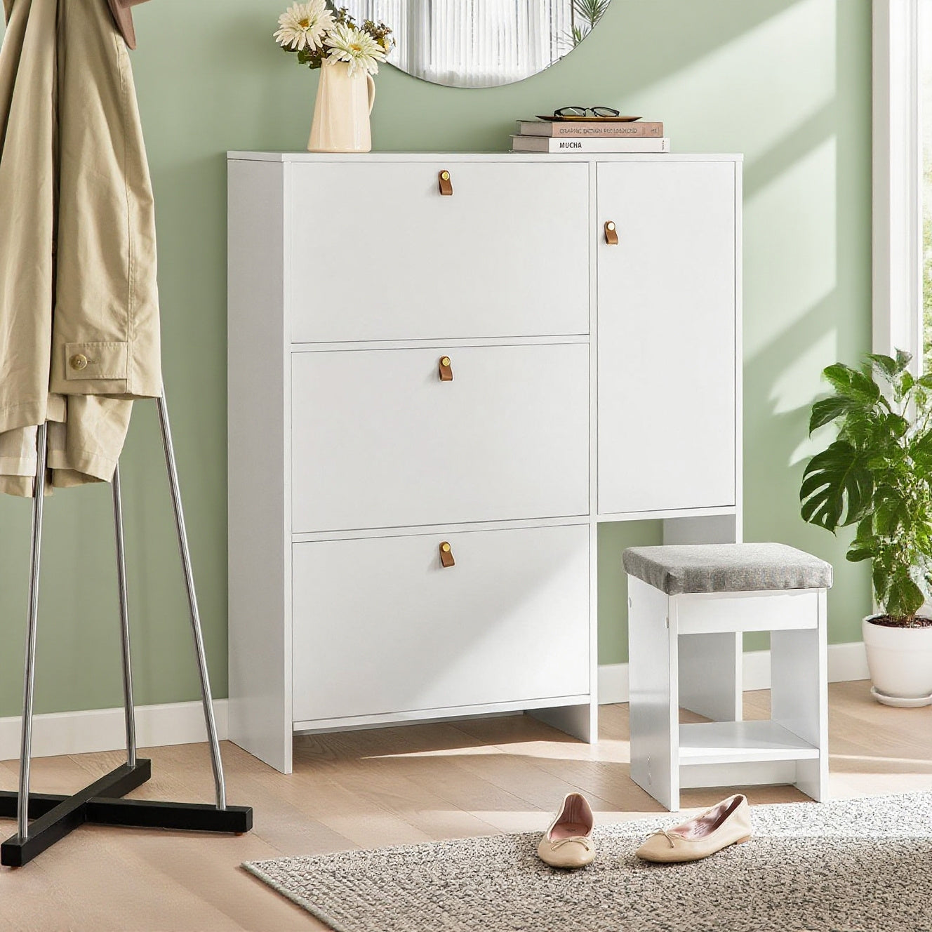 Dubbele Prullenbak – Afvalbak – Vuilnisbak – Keukenbak – Pedal Bin – RVS 2 x 28L – Soft-Close Deksels & Vingerafdrukbestendig