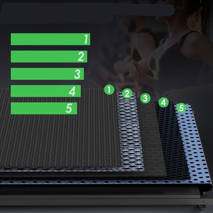 Loopband – Treadmill – Hardloopband – Loopmachine – Fitnessapparaat – Opvouwbaar Ontwerp – 12 Km/U Snelheid - QUORE