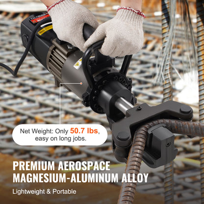 Wapeningsbuiger – Buigmachine Wapeningsstaal – Hydraulische Buiger – Elektrische Buigmachine – Betonstaal Buiger – 2000W Motor – Buighoek Instelbaar 0°-90°
