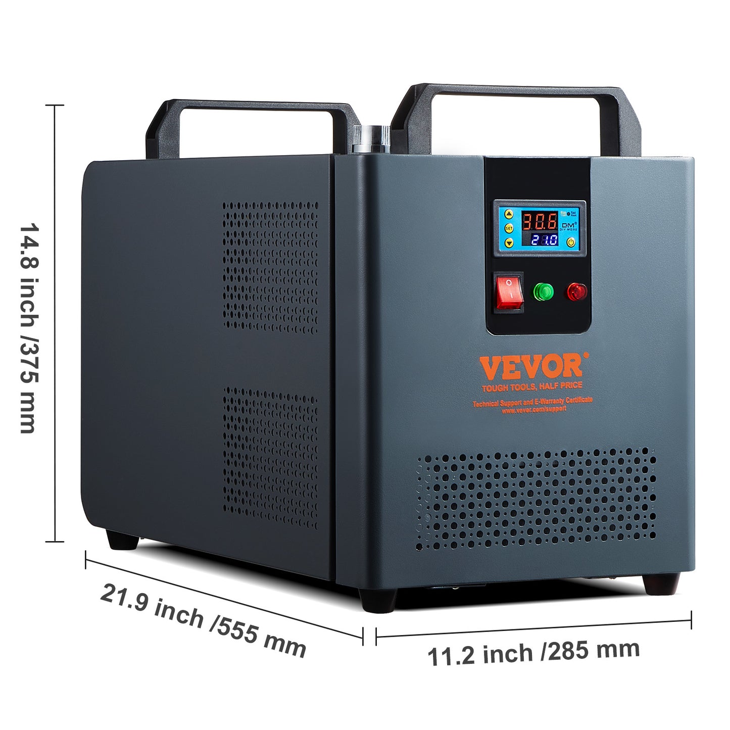 Waterkoeler – Waterdispenser – Waterkoelsysteem – Waterfilter – Laserkoeler – 12L Waterinhoud – 200W Koelvermogen