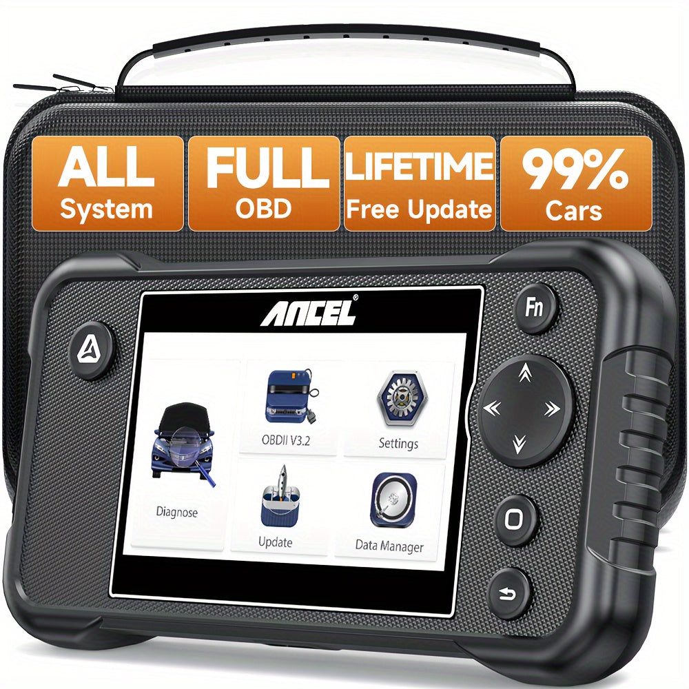 OBD2 Scanner – Auto Diagnosetool – Foutcode Lezer – Motor Scanner – Autodiagnose Apparaat – Alle Systemen Diagnose – Levenslang Gratis Updates
