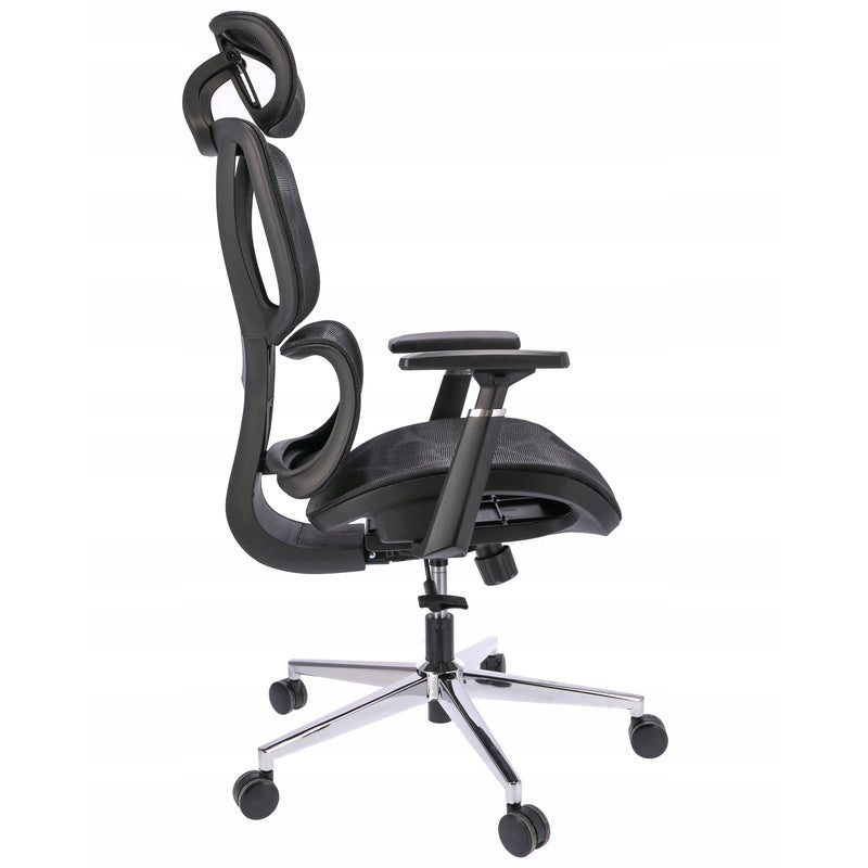 Bureaustoel – Bureaustoelen – Office Chair – Duurzame Stoffen Bekleding - Zwart