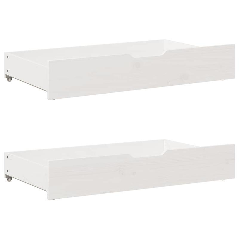 Bedframe – Bedbodem – Bedkast – Slaapbank – Massief Grenenhout – 120x190 cm – Stevig Met Opberglades – Eenvoudig Te Monteren