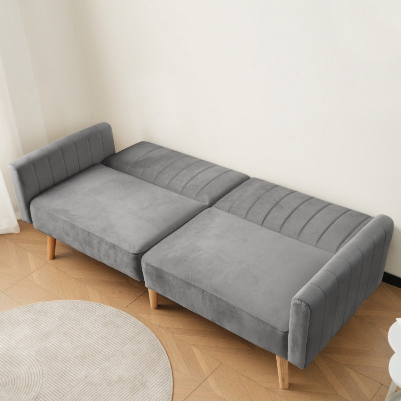 Slaapbank – Bank – Bed – Sofa – Futon – Verstelbare Rugleuning – Ruimtebesparend Design