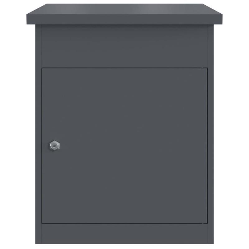 Pakketbrievenbus – Pakketbox – Brievenbus – Pakketbox Buiten – Vrijstaande Brievenbus – Gegalvaniseerd Staal – Slot Met Anti-Diefstal Sluiting – Weerbestendig 44x35x59 cm