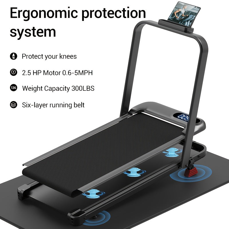 Loopband – Wandelband – Treadmill – Wandelmachine – Hardloopband – Inklapbaar – 15% Helling – 2,5 HP Motor – Max 136 kg Draagvermogen