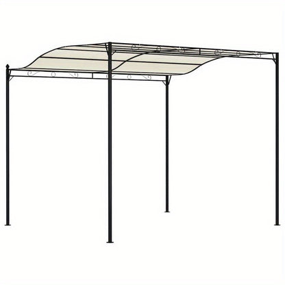 Mixed Color PVC Outdoor Sun Shelter - Durable Lightweight Portable Canopy with Sturdy Frame, Easy Setup for Camping, Picnics, Beach & Backyard - All-Weather UV Protection & Heat Reduction