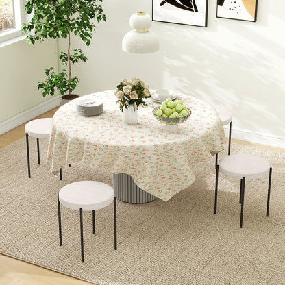 Eetkamerstoelen – Stapelbare Stoelen – Keukenstoelen – Krukken – Zitmeubilair – Set Van 4 Beige – Ruimtebesparend Ontwerp – Stevig Metalen Frame