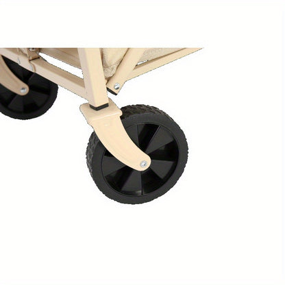 Bolderkar – Inklapbare Bolderwagen – Vouwkar – Transportkar – Trolley – Lichtgewicht Met Standaard Formaat – Stalen Frame Met All-Terrain Wielen