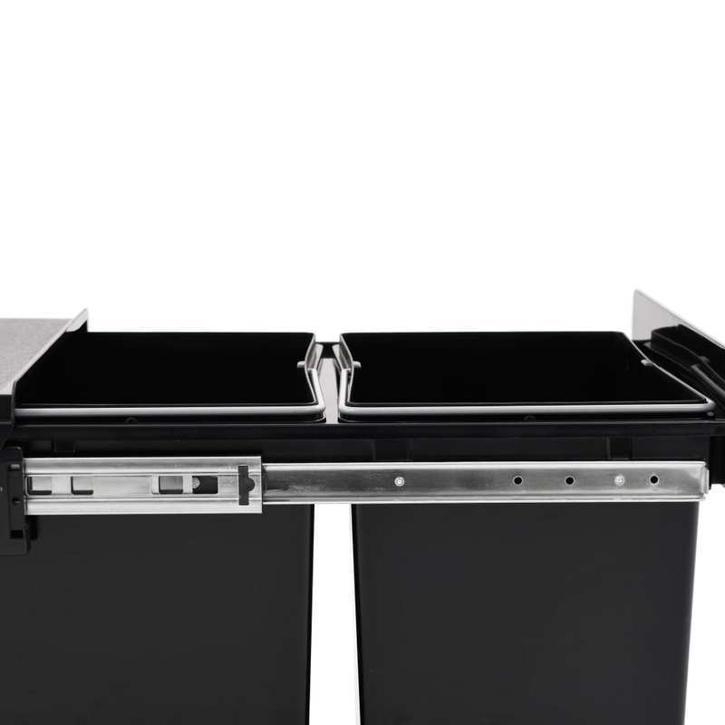 High quality trash canRemovable Basket for Kitchen Cabinet with Soft Closing 20L