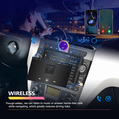Autoradio – Android Autoradio – Car Stereo – Multimedia Dashboard – Auto Radio – 7 Inch HD Touchscreen – Android 13 met GPS & Draadloos CarPlay
