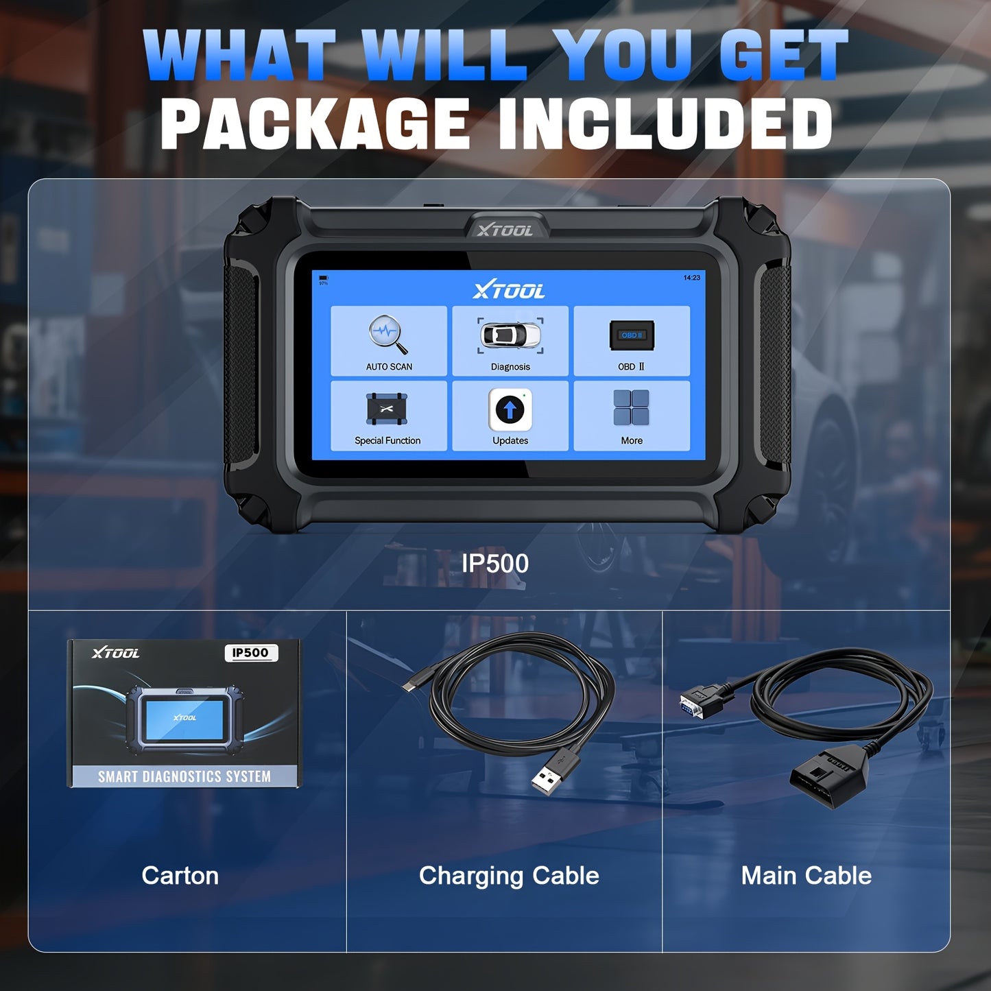 OBD2 Scanner – Diagnoseapparaat – Autodiagnose Tool – Diagnosetool – Voertuigscanner – Volledige Systeemdiagnose – Bidirectionele Besturing