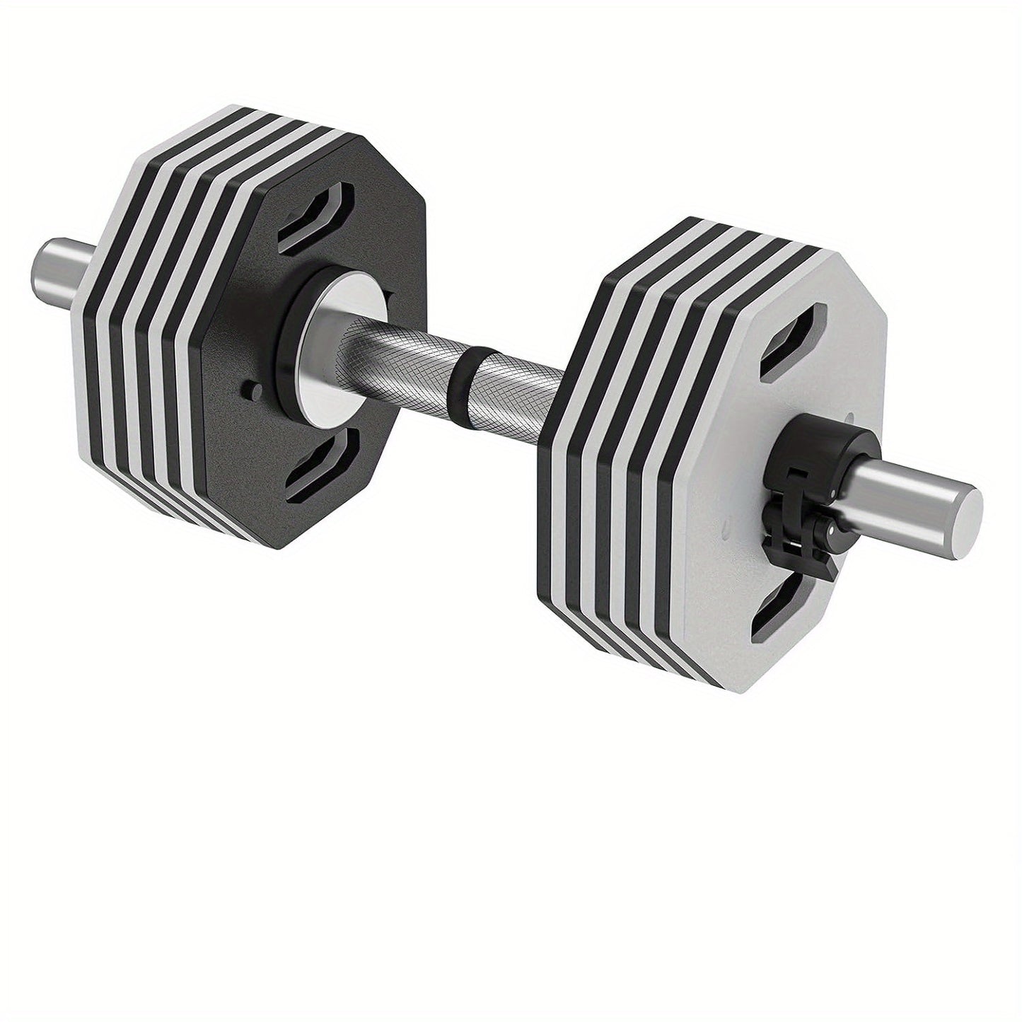 Halterset – Dumbbell – Barbell – Verstelbare Dumbbell – Gewichtenset – 26 kg – Hoogwaardig Staal – Compact Design