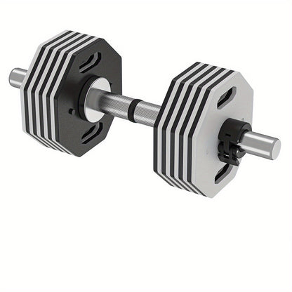 Halterset – Dumbbell – Barbell – Verstelbare Dumbbell – Gewichtenset – 26 kg – Hoogwaardig Staal – Compact Design