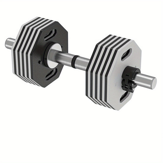 Halterset – Dumbbell – Barbell – Verstelbare Dumbbell – Gewichtenset – 26 kg – Hoogwaardig Staal – Compact Design
