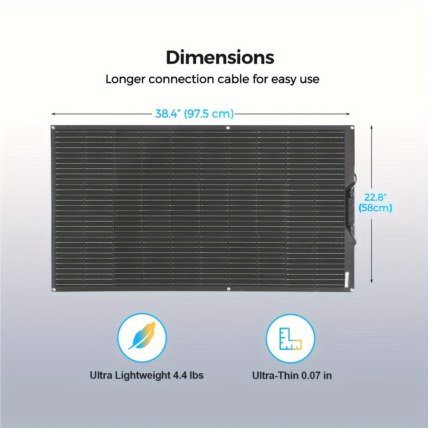 Zonnepaneel – Solar Panel – Opvouwbaar Zonnepaneel – Flexibel Zonnepaneel – 12V Zonnepaneel – 400 Watt – Lichtgewicht & Compact – Monokristallijn Silicium