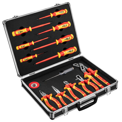 Set of Pliers And Screwdrivers 1000V, 13pcs.