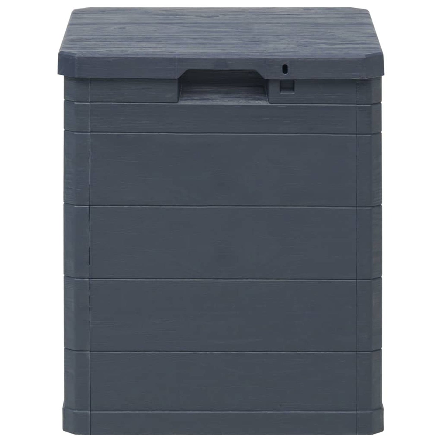 Tuinkist – Opbergbox – Tuinbox – Opbergkist – Afsluitbare Opbergbox – 90 Liter Inhoud – Weerbestendig Met Houtlook