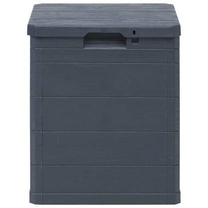 Tuinkist – Opbergbox – Tuinbox – Opbergkist – Afsluitbare Opbergbox – 90 Liter Inhoud – Weerbestendig Met Houtlook