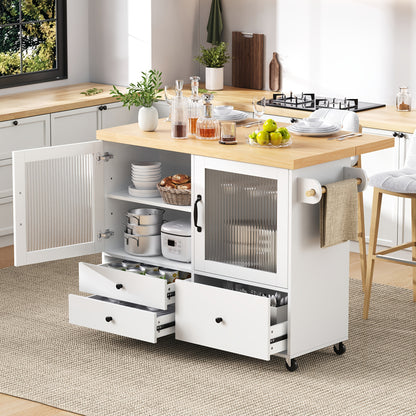 Ladekast – Kast – Commode – Opberger – Ladekast Wit – 5 Lades – Diamantpatroon – Gouden Poten – Modern – Eenvoudige Montage