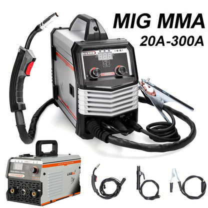 Lasapparaat – Mig lasmachine – Elektrode lasmachine – Inverter lasapparaat – MMA lasmachine – Draagbaar en Lichtgewicht – Automatische Draadvoeding zonder Gas