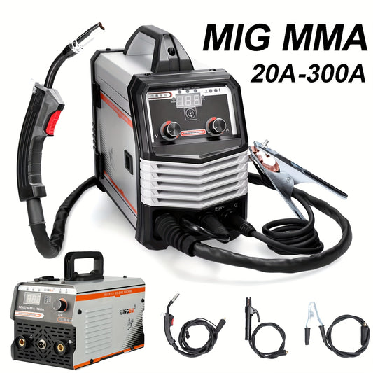 Lasapparaat – Mig lasmachine – Elektrode lasmachine – Inverter lasapparaat – MMA lasmachine – Draagbaar en Lichtgewicht – Automatische Draadvoeding zonder Gas