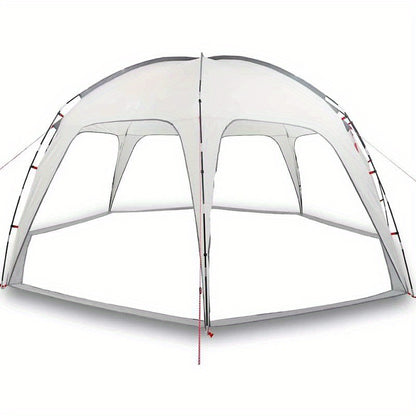 Gray Party Tent Waterproof Canopy for Outdoor Use, Suitable for Parties, Gatherings, Weddings, And Other Outdoor Events, Ideal for Patios, Gardens, Lawns, And Beaches.