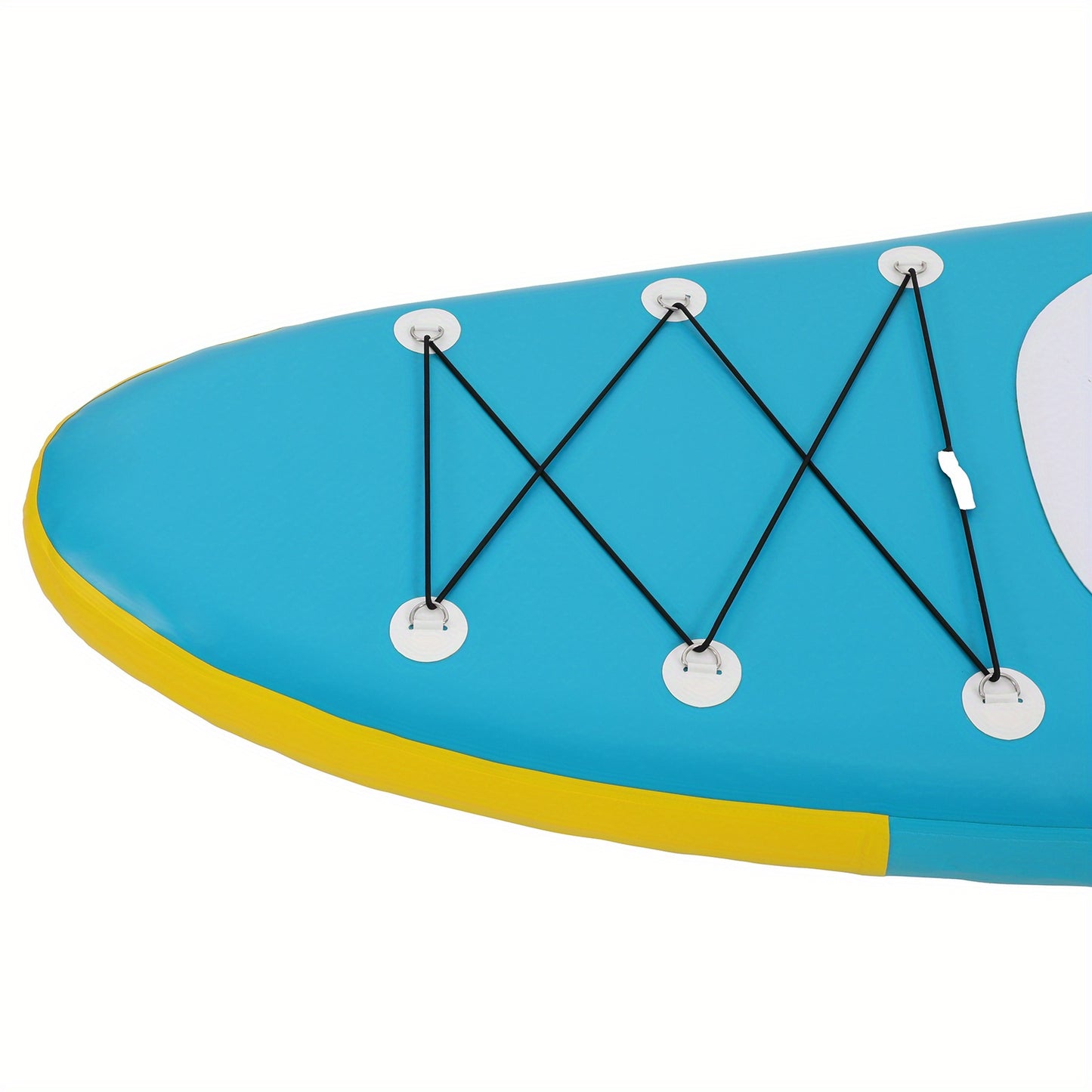 Opblaasbaar Stand-Up Paddleboard – SUP Board – Paddle Surfboard – Watersportboard – Yoga Board – Blauw – Draagvermogen 150 kg – Inclusief Aluminium Peddel