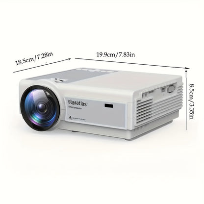 Projector – Beamer – Mini Beamer – Home Cinema Projector – Draagbare Projector – Native 1080P Resolutie – WiFi Verbinding