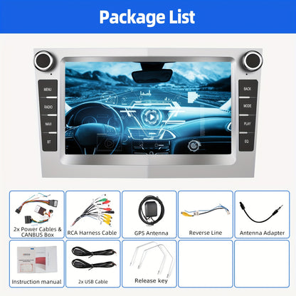 Autostereo – Autoradio – Multimediaspeler – Navigatiesysteem – CarPlay – 7 Inch HD-IPS Touchscreen – Android 14 met 4+64GB geheugen