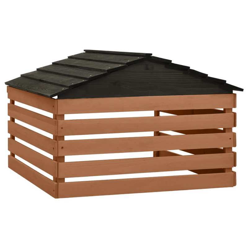 Afdekhoes Robotmaaier – Beschermhoes Robotgrasmaaier – Regenhoes Tuinmaaier – Waterafstotende Cover – Marrone Kleur – 78x74x54 cm – Duurzaam Non-Woven Material – Stevig Slijtvast Design
