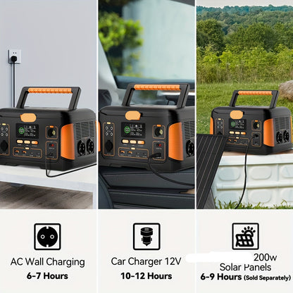 Draagbare Powerstation – Mobiele Accu – Noodstroom – Camping Batterij – 932,4Wh Capaciteit – 1000W Continu Vermogen