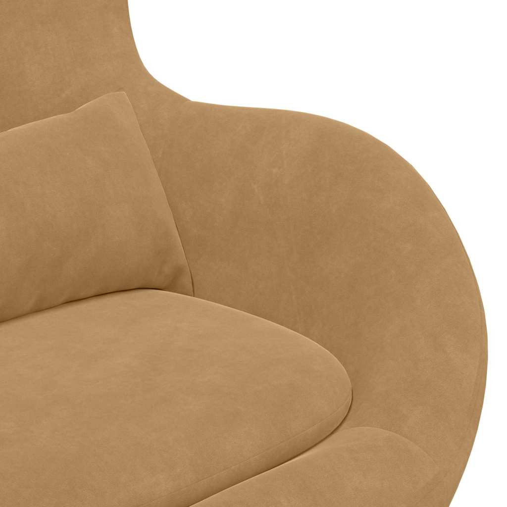 Fauteuil – Armstoel – Relaxstoel – Draaistoel – Loungefauteuil – Lichtgroen Fluweel – 360° Draaibaar – Ergonomisch Comfort
