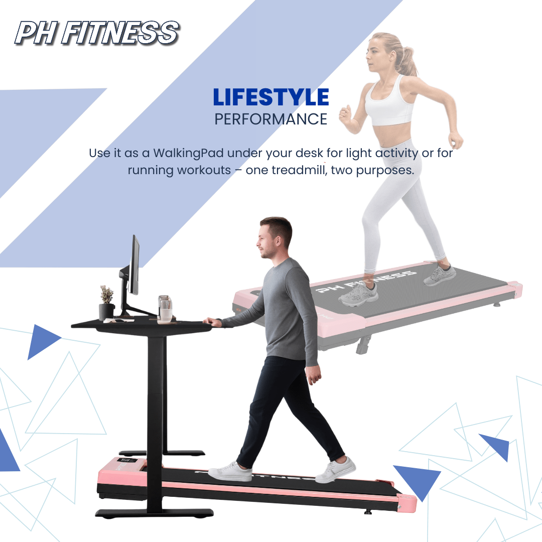 Loopband – Walking Pad – Treadmill – Wandelband – Hardloopband – Compact Design – 1,3PK Motor & Bluetooth bediening