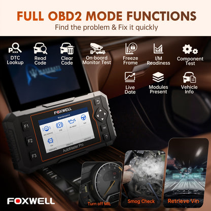 OBD2 Scanner – Auto Diagnose Tool – Foutcode Lezer – ABS Resetter – DPF Reset – Draadloos Met Wi-Fi – 7+ Resetfuncties