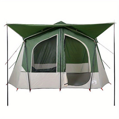 Tent – Kampeertent – Familietent – Koepeltent – Tunneltent – 5 Persoons – Sterk Glasvezel Frame – Waterafstotend Polyester