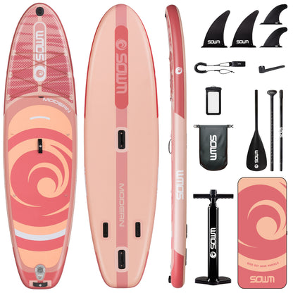Opblaasbare SUP – Stand-Up Paddleboard – Peddelboard – Waterboard – Paddleboard – Lichtgewicht PVC – Inclusief Pomp