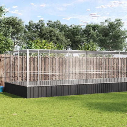 Volière – Vogelkooi – Vogelverblijf – Vogelhuis – Parkietenkooi – Gegalvaniseerd Staal – Modulair & Uitbreidbaar – Ruim & Duurzaam