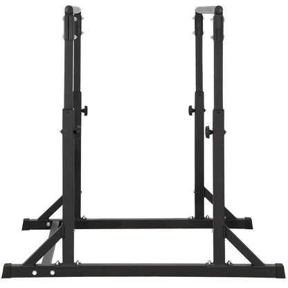Dipstation – Dip Bars – Krachttoren – Power Tower – Parallettes – Verstelbare Hoogte – Stevig Q235A Stalen Krachtstation – 363 kg Draagvermogen