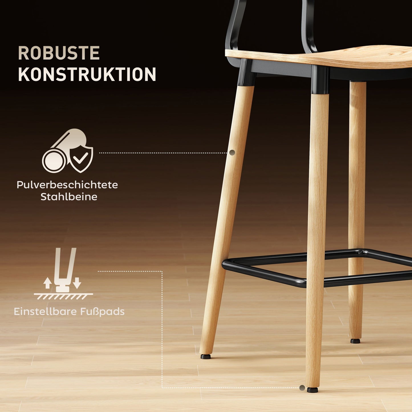 Vloerkleed – Tapijt – Karpet – Kleed – Mat – Crème Wit – Machinegeweven – 15 mm Hoog – Antislip
