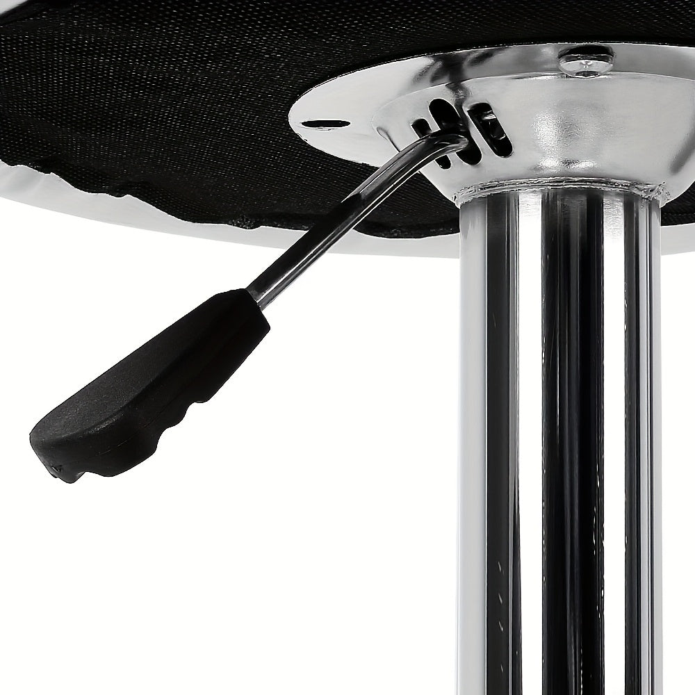 Barstoel – Barkruk – Keukenstoel – Barstoelset – Kruk – Kunstleer Bekleding – Verstelbare Zithoogte 85-105 cm – 360° Draaibaar Met Metalen Onderstel