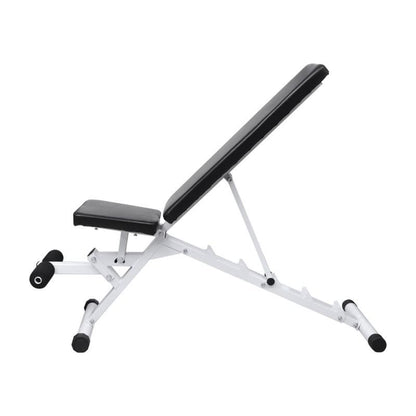 Trainingsbank – Fitnessbank – Krachtbank – Workoutbank – Verstelbare Rugleuning – Stalen Frame