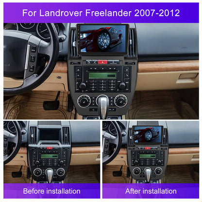 Autoradio Land Rover Freelander 2 – 2-DIN Navigatiesysteem – Multimedia Speler – Touchscreen Radio – Android Autoradio – 9 Inch Display – Draadloos CarPlay & Achteruitrijcamera