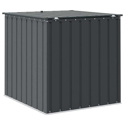 Tuinkist – Tuinbox – Tuinopslag – Opbergkist – Opbergbox – Zwart – Stalen Tuinkist – Ruim Formaat 101,5x107x100 cm