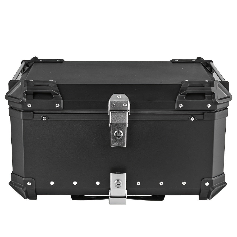 Motorachterkoffer – Bagagedrager – Topkoffer – Helmopberger – Motorbox – 65L Ruime Capaciteit – Duurzaam Aluminium Met Quick Release Systeem