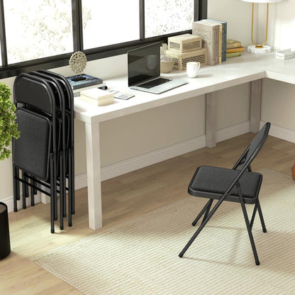 Vouwstoelen – Klapstoelen – Bureaustoelen – Vergaderstoelen – Wachtkamerstoelen – Ergonomisch Ontwerp – Geheugenfoam Zit- en Rugkussen – Sterk Stalen Frame – Compact Opvouwbaar