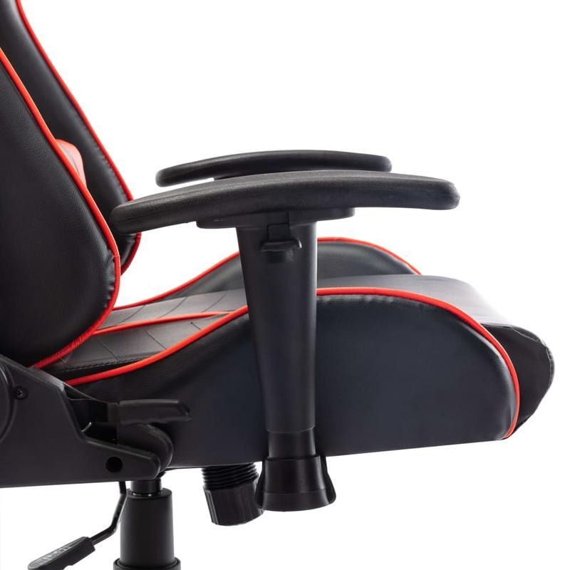Gamingstoel – Game Stoel – Bureaustoel – Gamerstoel – Verstelbare Zithoogte – Kunstleren Bekleding - Rood