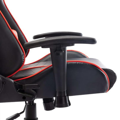 Gamingstoel – Game Stoel – Bureaustoel – Gamerstoel – Verstelbare Zithoogte – Kunstleren Bekleding - Rood