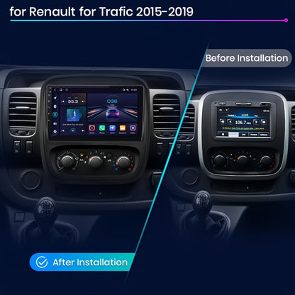 Multimedia Speler Auto – Autoradio – Smart Radio – GPS Navigatie – 2 DIN Dinspeler – 9-Inch Touchscreen – Wi-Fi Verbinding – Android Auto Ondersteuning – 32GB Opslag – Achteruitrijcamera Compatibel